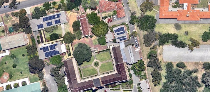 Rooftop-Solar-St-Georges-College-UWA-aerial-shot